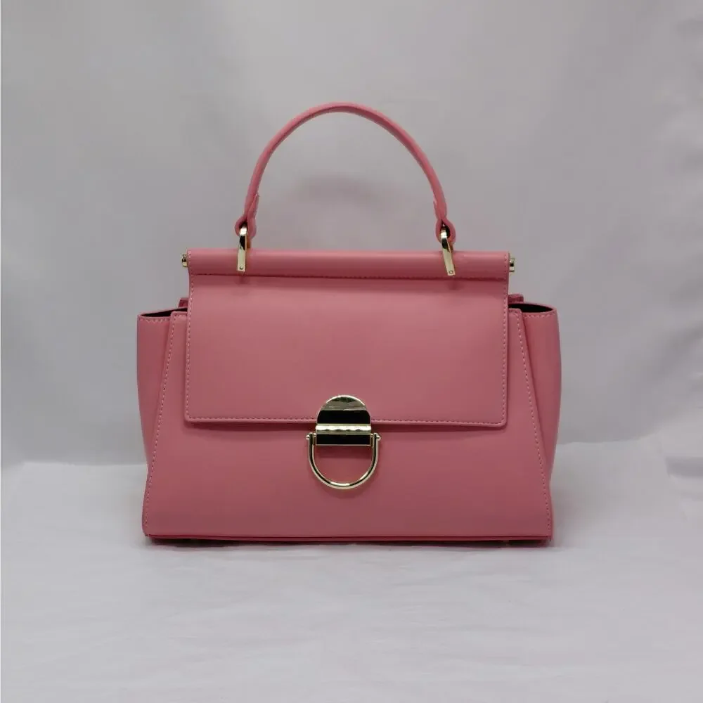 Womens Satchel Handbag Pink Quiet Luxury Coquette Office Chic Wedding Party